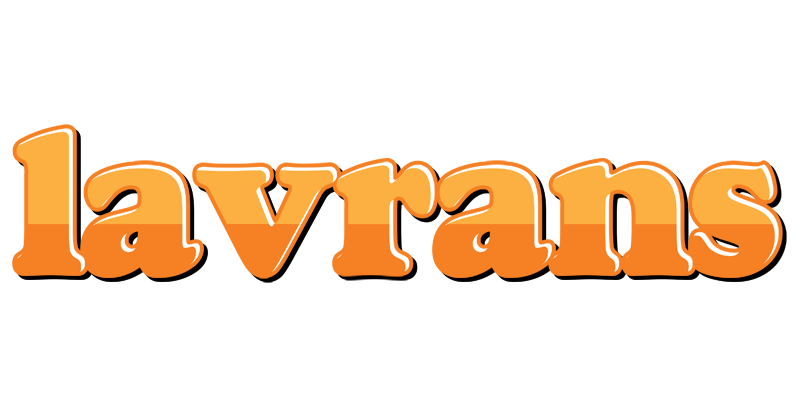 Lavrans orange logo