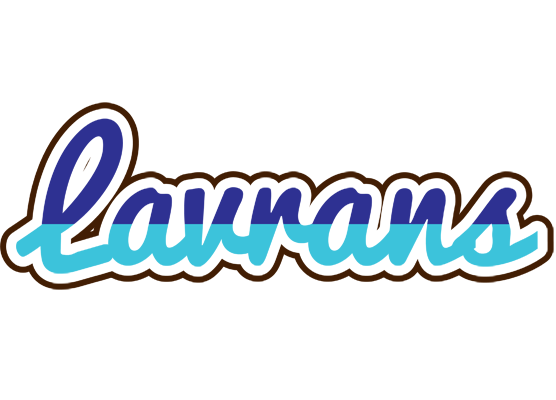 Lavrans raining logo