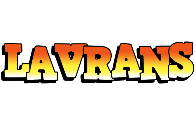 Lavrans sunset logo