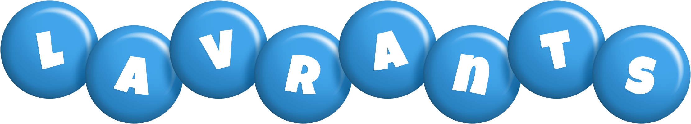 Lavrants candy-blue logo