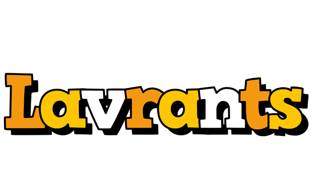 Lavrants cartoon logo
