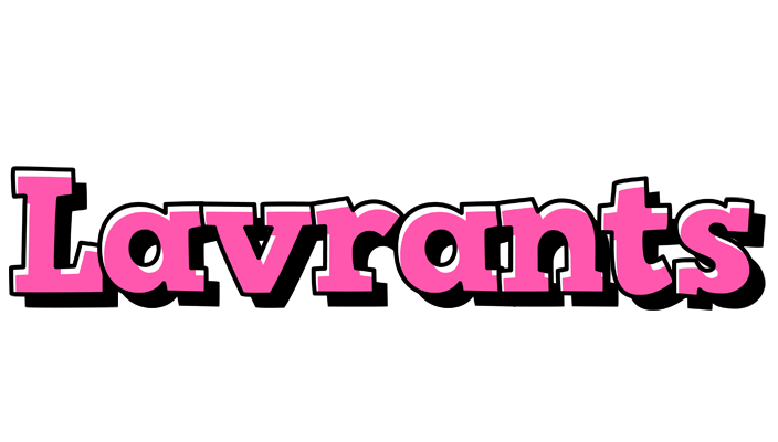 Lavrants girlish logo