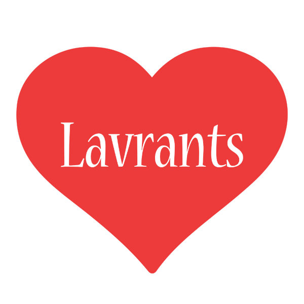 Lavrants love logo
