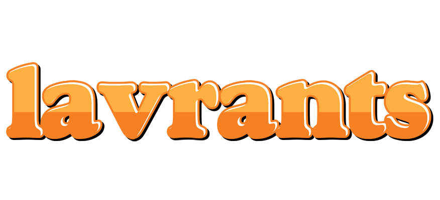 Lavrants orange logo