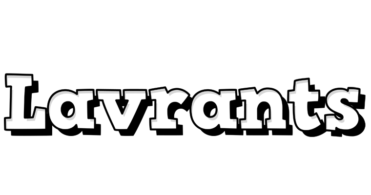 Lavrants snowing logo