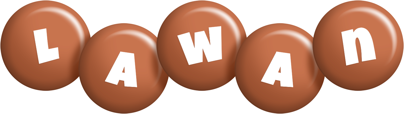 Lawan candy-brown logo