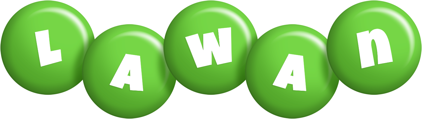 Lawan candy-green logo
