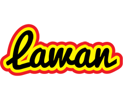 Lawan flaming logo