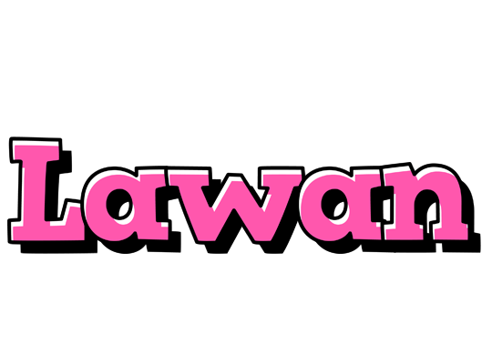 Lawan girlish logo