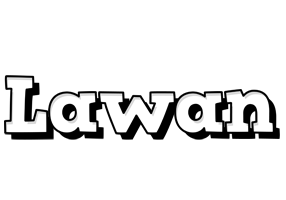 Lawan snowing logo