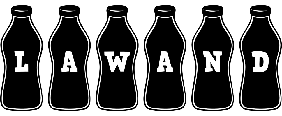 Lawand bottle logo