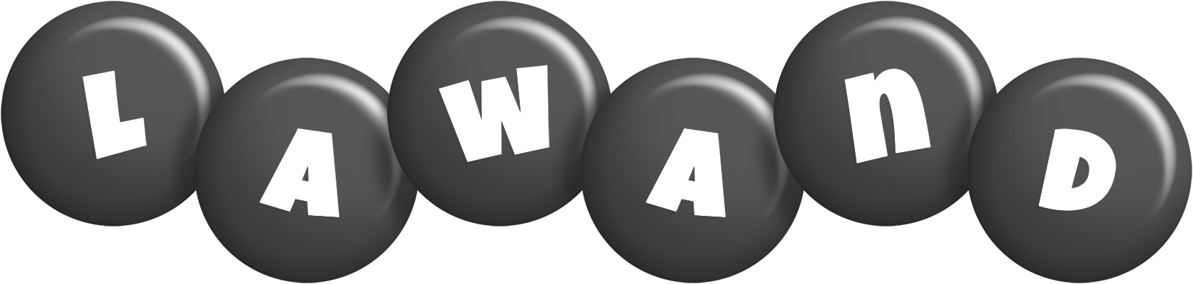 Lawand candy-black logo