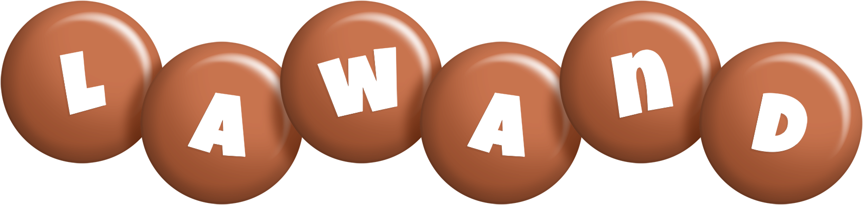 Lawand candy-brown logo