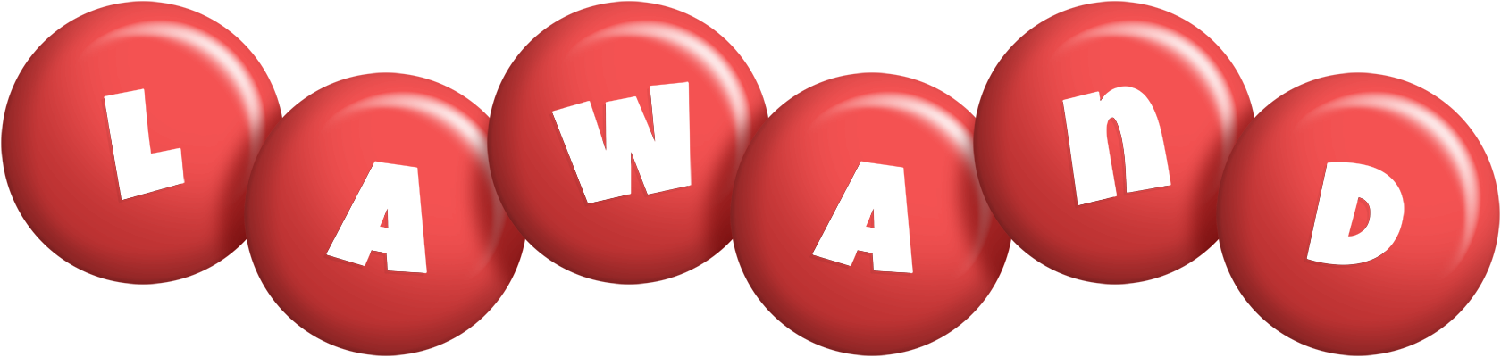 Lawand candy-red logo