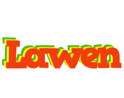 Lawen bbq logo