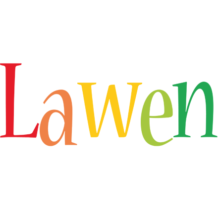 Lawen birthday logo