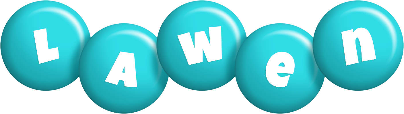 Lawen candy-azur logo