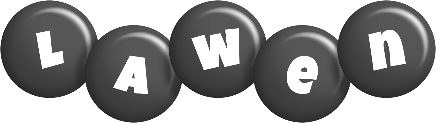 Lawen candy-black logo