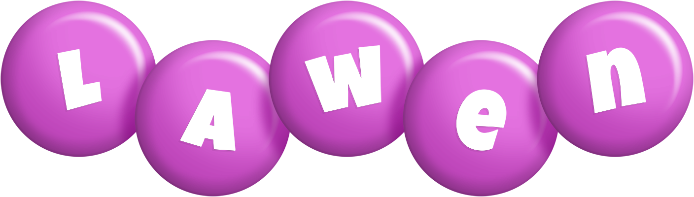 Lawen candy-purple logo