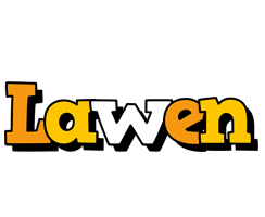 Lawen cartoon logo