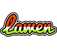 Lawen exotic logo