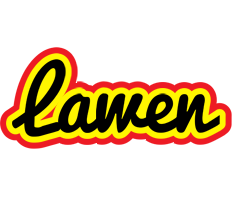 Lawen flaming logo