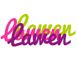 Lawen flowers logo