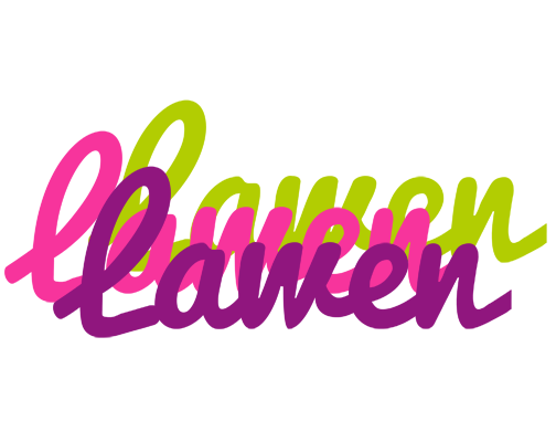 Lawen flowers logo