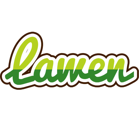 Lawen golfing logo
