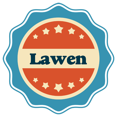 Lawen labels logo