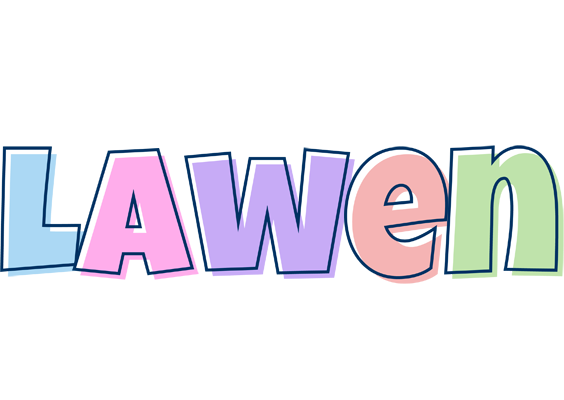 Lawen pastel logo