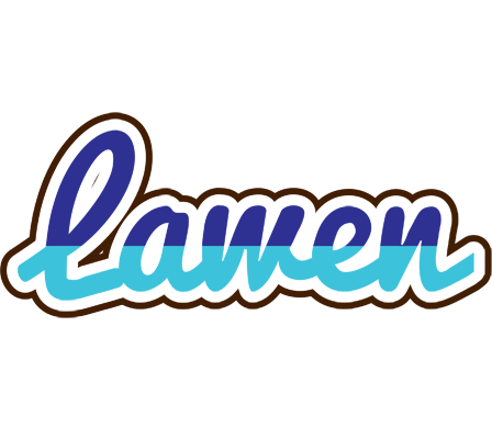 Lawen raining logo