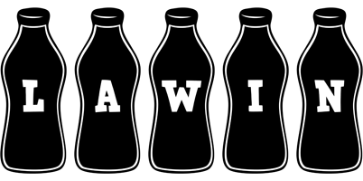 Lawin bottle logo