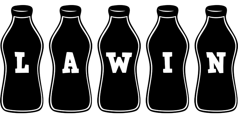 Lawin bottle logo