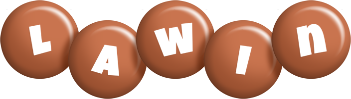 Lawin candy-brown logo