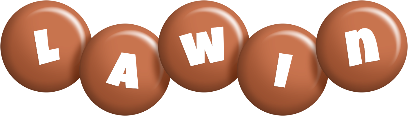 Lawin candy-brown logo
