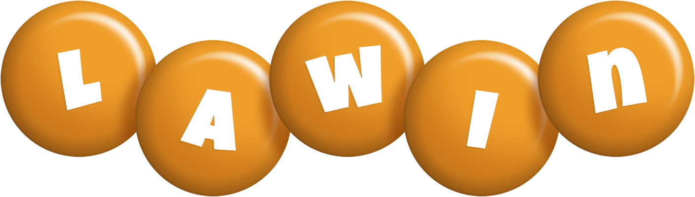 Lawin candy-orange logo
