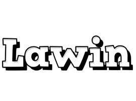 Lawin snowing logo