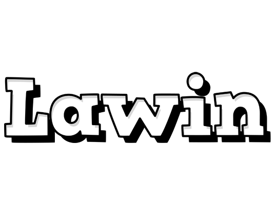 Lawin snowing logo
