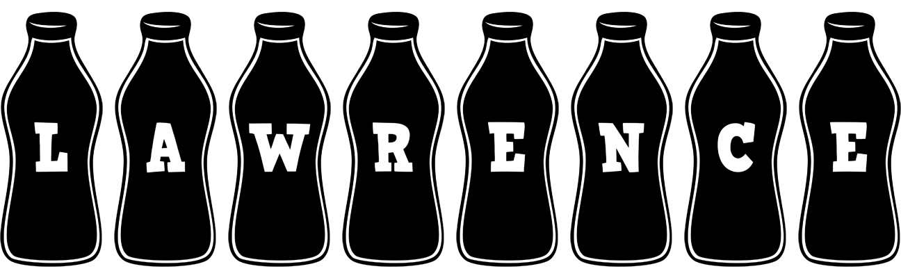 Lawrence bottle logo