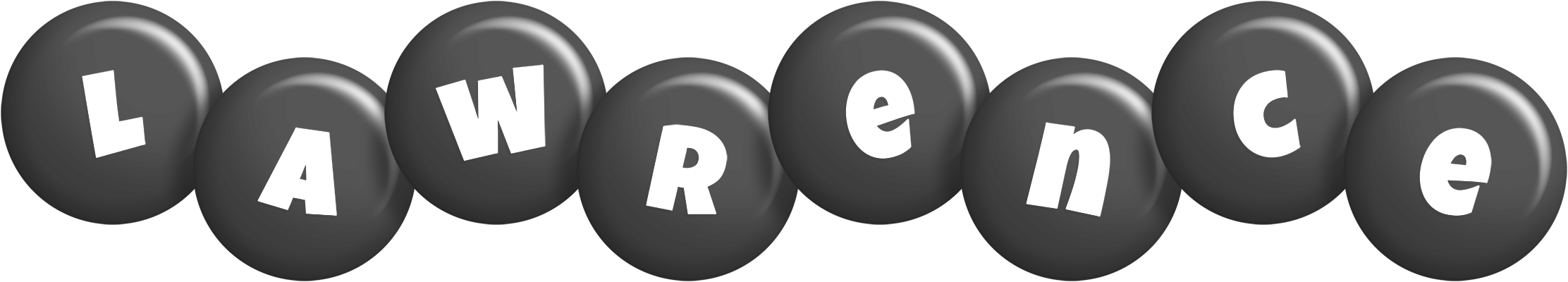 Lawrence candy-black logo