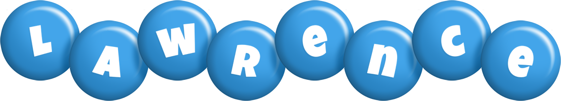 Lawrence candy-blue logo