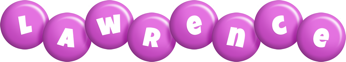 Lawrence candy-purple logo