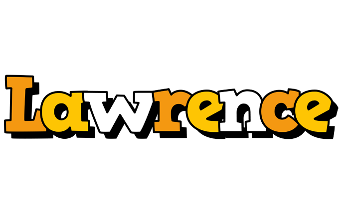Lawrence cartoon logo