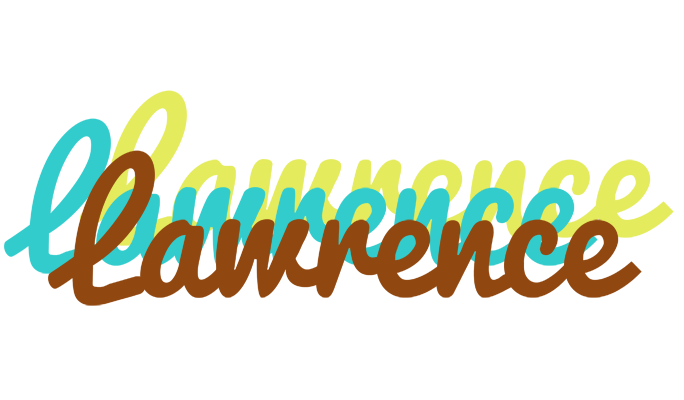 Lawrence cupcake logo
