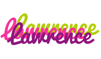 Lawrence flowers logo