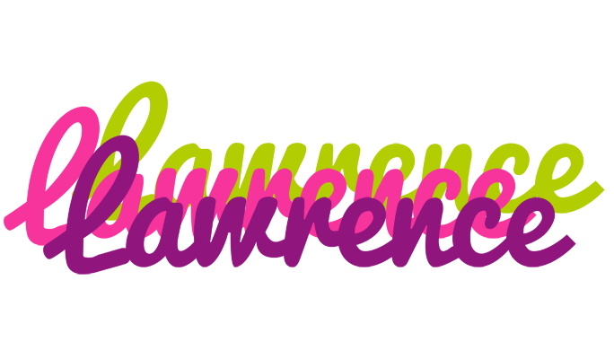 Lawrence flowers logo