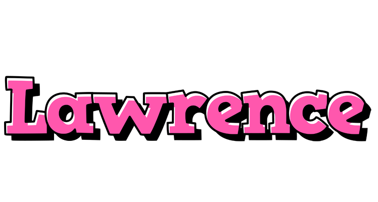 Lawrence girlish logo