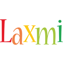 Laxmi birthday logo