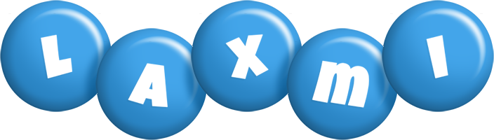 Laxmi candy-blue logo